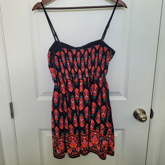 Band of Gypsies Intricate Fairycore Floral Pattern Romper with Skirt Draping XS - Picture 3 of 11